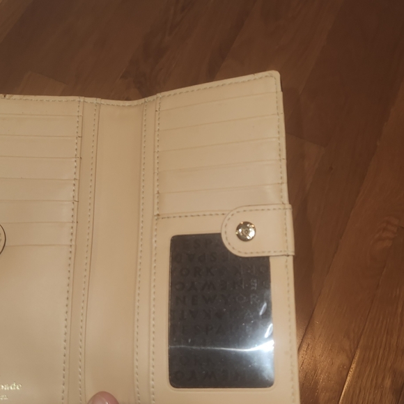 VINTAGE KATE SPADE BLACK WALLET STACEY GRANT STREET BIFOLD NICE SHAPE - Picture 6 of 16